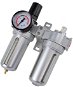 GEKO Pressure Regulator with Filter and Manometer and Prim. Oil, Max. Pressure of 10bar - Pressure Meter