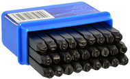 GEKO Figure Punch Letter Stamps, Set of 27 pcs, 4mm - Die