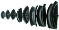 GEKO Profile Set for Pipe Bender 16T, 8 pcs,  1/2-3" - Kit