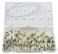 Car Mechanic Tools GEKO Set of Glass Fuses 120 pcs - Nářadí pro automechaniky