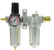 Měřič tlaku GEKO Regulátor tlaku s filtrem a manometrem a přim. oleje, max. prac. tlak 1,0MPa - Měřič tlaku