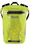 Motorcycle Bag OXFORD Waterproof backpack AQUA V12 (yellow fluo, volume 12 L) - Batoh na motorku