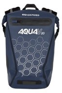 OXFORD Waterproof backpack AQUA V20 (dark blue, volume 20 L) - Motorcycle Bag