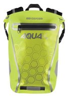 Motorcycle Bag OXFORD Waterproof backpack AQUA V20 (yellow fluo, volume 20 L) - Batoh na motorku