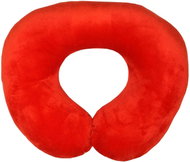 SOTRA Bagel Travel Pillow - Red - Pillow