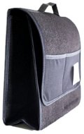 SOTRA Soft Textile Car Organizer (30x30x13) - Black - Car Seat Organizer