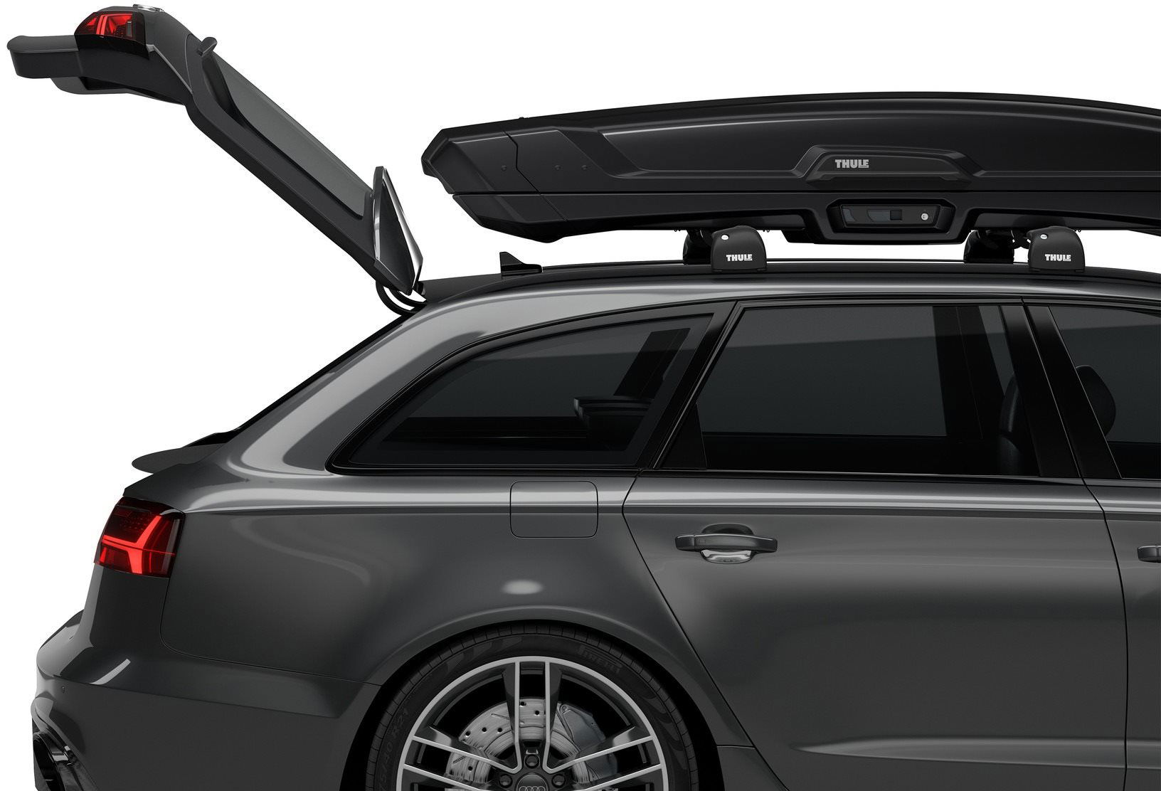 THULE Vector M Glossy Black Roof Box Alza.cz