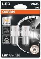 OSRAM LEDriving SL P21W Yellow 12V Two Pieces in a Package - LED Car Bulb