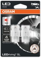 OSRAM LEDriving SL W21W Červená 12V dva kusy v balení - LED autožiarovka