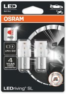 LED Car Bulb OSRAM LEDriving SL P21 / 5W Red 12V Two Pieces in a Package - LED autožárovka