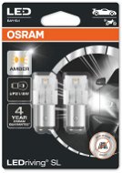 LED Car Bulb OSRAM LEDriving SL P21/5W Yellow 12V Two Pieces in a Package - LED autožárovka