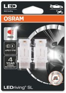 OSRAM LEDriving SL P27/7W Červená 12V dva kusy v balení - LED autožiarovka