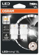 LED Car Bulb OSRAM LEDriving SL WY21W Yellow 12V Two Pieces in a Package - LED autožárovka