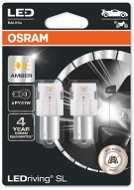 LED Car Bulb OSRAM LEDriving SL PY21W Yellow 12V Two Pieces in a Package - LED autožárovka