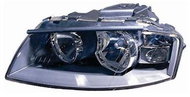 ACI AUDI A3 03- Headlight H7+H7 (electrically operated + motor) L - Front Headlight