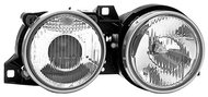 ACI BMW 3 82-92 10/87- Headlight complete H1+H1 (±el. controlled) P - Front Headlight