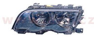 ACI BMW 3 98-8/01 front light H7+H7 (electrically operated + motor) black L - Front Headlight