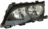 ACI BMW 3 9/01-3/05 front light H7+H7 (electrically operated+motor) black frame. L - Front Headlight