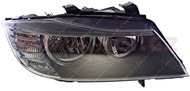 ACI BMW 3 E90, 91 08- Headlight H7+H7 (electrically operated) P - Front Headlight