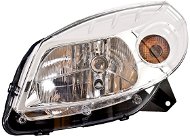 ACI DACIA Sandero 08- front light H4 (controlled by cable + mechanisus) chrome L - Front Headlight