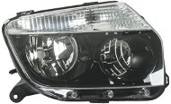 ACI DACIA Duster 10- front light H7 + H1 (cable operated), black frame (version 4x4) P - Front Headlight