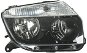 Front Headlight ACI DACIA Duster 10- front light H7 + H1 (cable operated), black frame (version 4x4) P - Přední světlomet