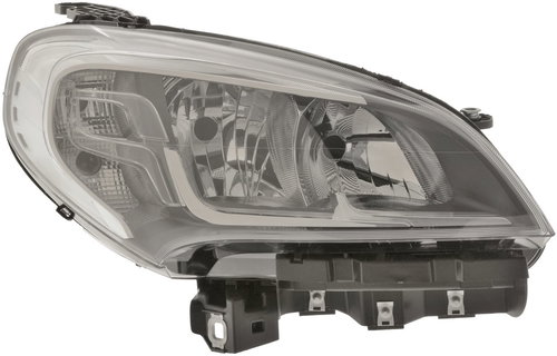 ACI FIAT DOBLO 15- front light H7+H7 (electrically operated with motor) P - Front Headlight - Main image