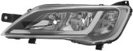 Front Headlight ACI PEUGEOT BOXER 14- front light H7 + H7 (electrically controlled + motor) black L - Přední světlomet