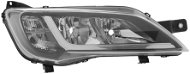 Front Headlight ACI PEUGEOT BOXER 14- front light H7 + H7 (electrically controlled + motor) black P - Přední světlomet