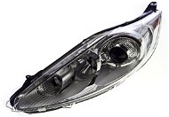 ACI FORD FIESTA 08- front light H7 + H1 with lens (electrically controlled + motor) chrome L - Front Headlight