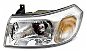 ACI FORD TRANSIT 00- headlight H4 with turn signal (electrically controlled) chrome. L - Front Headlight