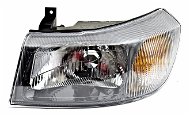 ACI FORD TRANSIT 00- headlight H4 with turn signal (electrically controlled) black L - Front Headlight