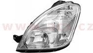 ACI IVECO DAILY 06- Headlight H7+H1 (electrically operated + motor) L - Front Headlight