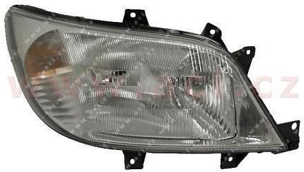 ACI MERCEDES-BENZ SPRINTER 00-8/02 front light H7+H1+H1 (electrically operated) P - Front Headlight - Main image