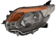 ACI MITSUBISHI L200 16 front light H4 (with and without electric control, without motor) with yellow - Front Headlight