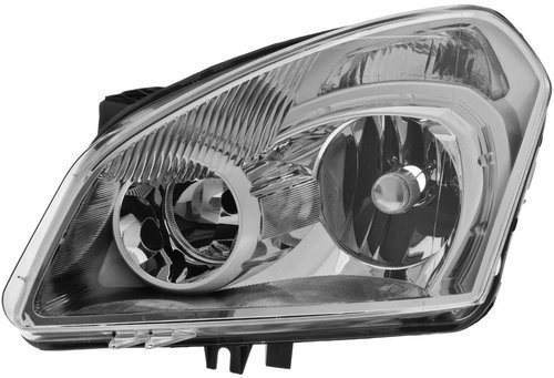 ACI NISSAN QASHQAI 07-10 front light Xenon D2R+H7 (auto+motor controlled) L - Front Headlight - Main image