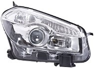 ACI NISSAN QASHQAI 10- headlight H7 + H7 with lens (electrically controlled) P - Front Headlight