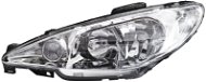 ACI PEUGEOT 206 6/03 -11/05 headlight H7 + H7 with turn signal (electrically operated) clear optics  - Front Headlight