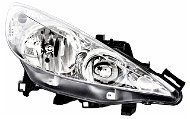 ACI PEUGEOT 207 06- headlight H7 + H1 (electrically controlled + motor) P - Front Headlight