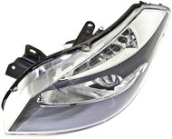ACI RENAULT CLIO 05- -1/08 headlight H1 + H7 + H7 with lens (electrically controlled + motor) black  - Front Headlight