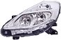 Front Headlight ACI RENAULT CLIO 09- headlight H7 + H7 (electrically operated) chrome. L - Přední světlomet