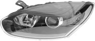 ACI RENAULT MÉGANE 14-15 front light H7+H7 (electrically controlled) black L - Front Headlight
