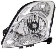 ACI SUZUKI SWIFT 05- front light H4 (electrically controlled) chrome P - Front Headlight