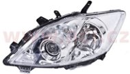 ACI TOYOTA AURIS 10- headlight H11 + HB3 (electrically controlled) chrome, L - Front Headlight