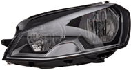 ACI VW GOLF 13- front light H7 + H15 with daytime running lights (electrically controlled + motor) L - Front Headlight