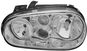 ACI VW GOLF 97- headlight H7 + H1 + H3 (± electrically controlled) L - Front Headlight