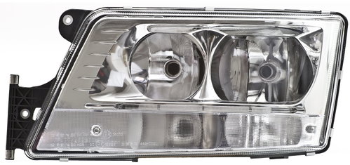 ACI MAN TGX 07- front light H7+H7+LED (electrically operated + motor) TRUCK L - Front Headlight - Main image