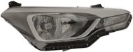 Front Headlight ACI HYUNDAI i20 15- front light H4 (electrically controlled) 5doors. P - Přední světlomet