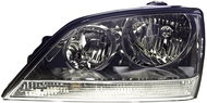 ACI KIA SORENTO 02-09 -4/06 headlight H7+H1 (electrically operated + motor) L - Front Headlight