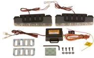 ACI additional LED lights for daytime running lights oblique (12 V) set - Daytime running light